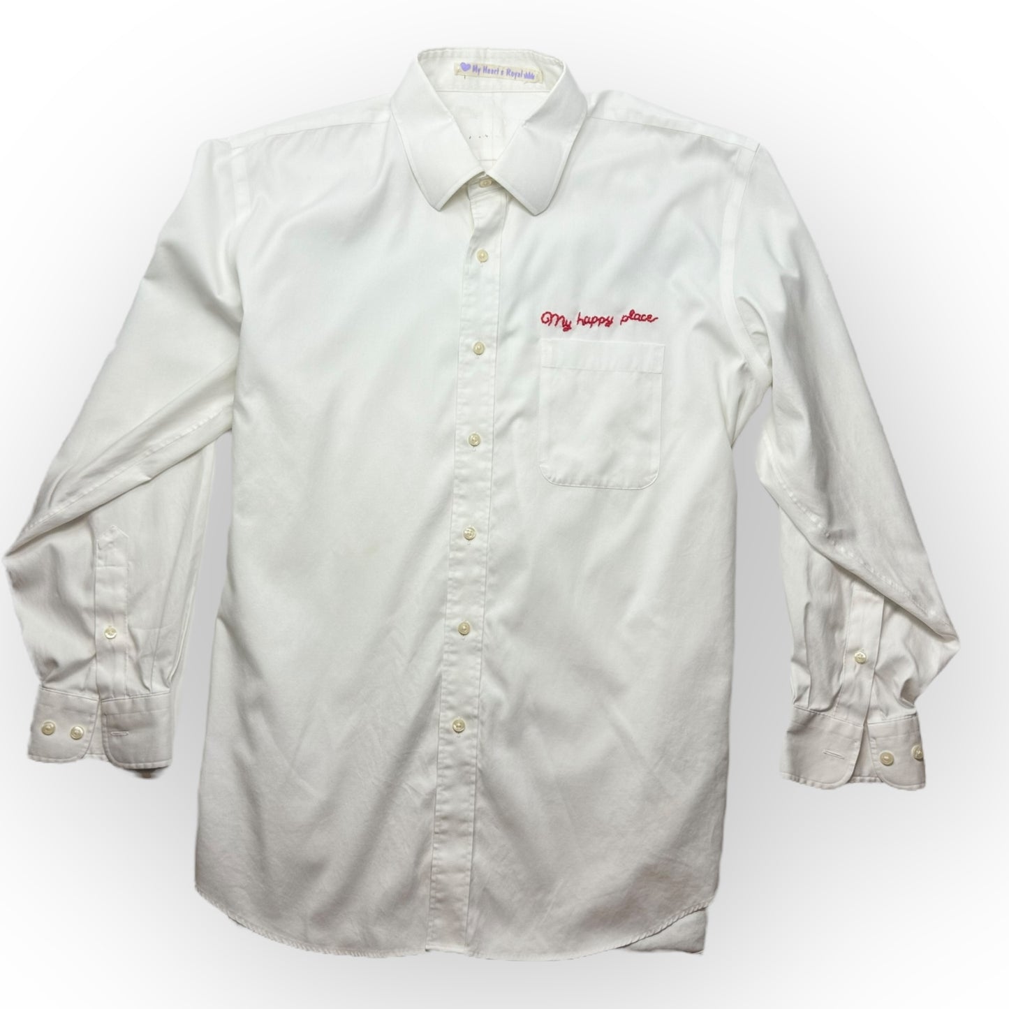 My Happy Place Large Oxford Button Down