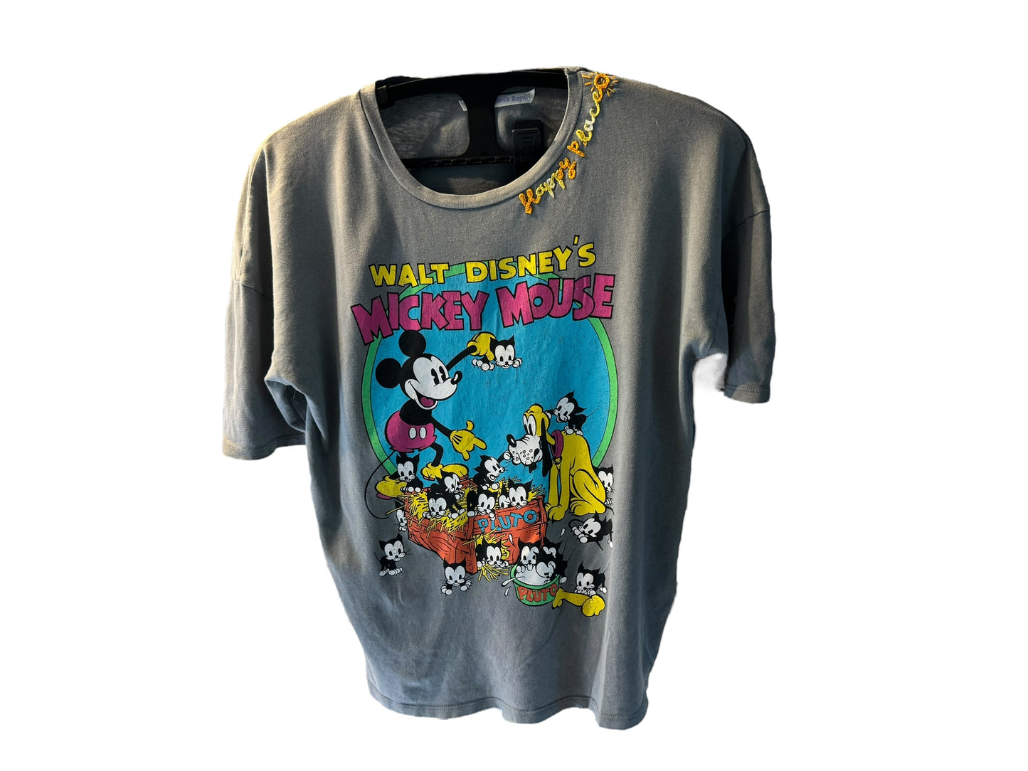 Disney my Happy place small/ Medium crop tee
