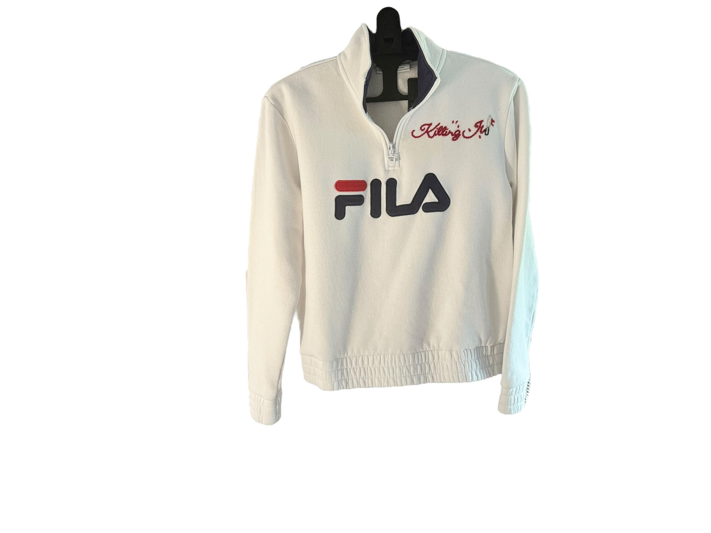 retro Fila "killing It" crop sweatshirt size small
