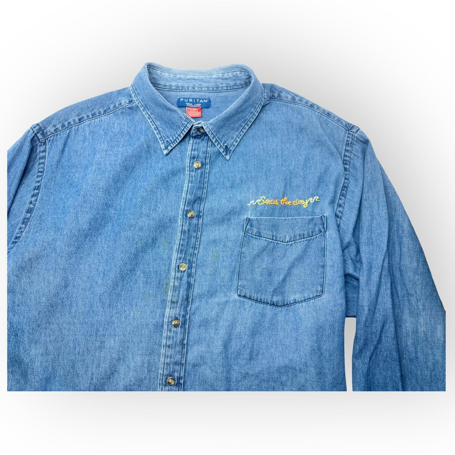 Seas the Day XXL Denim shirt
