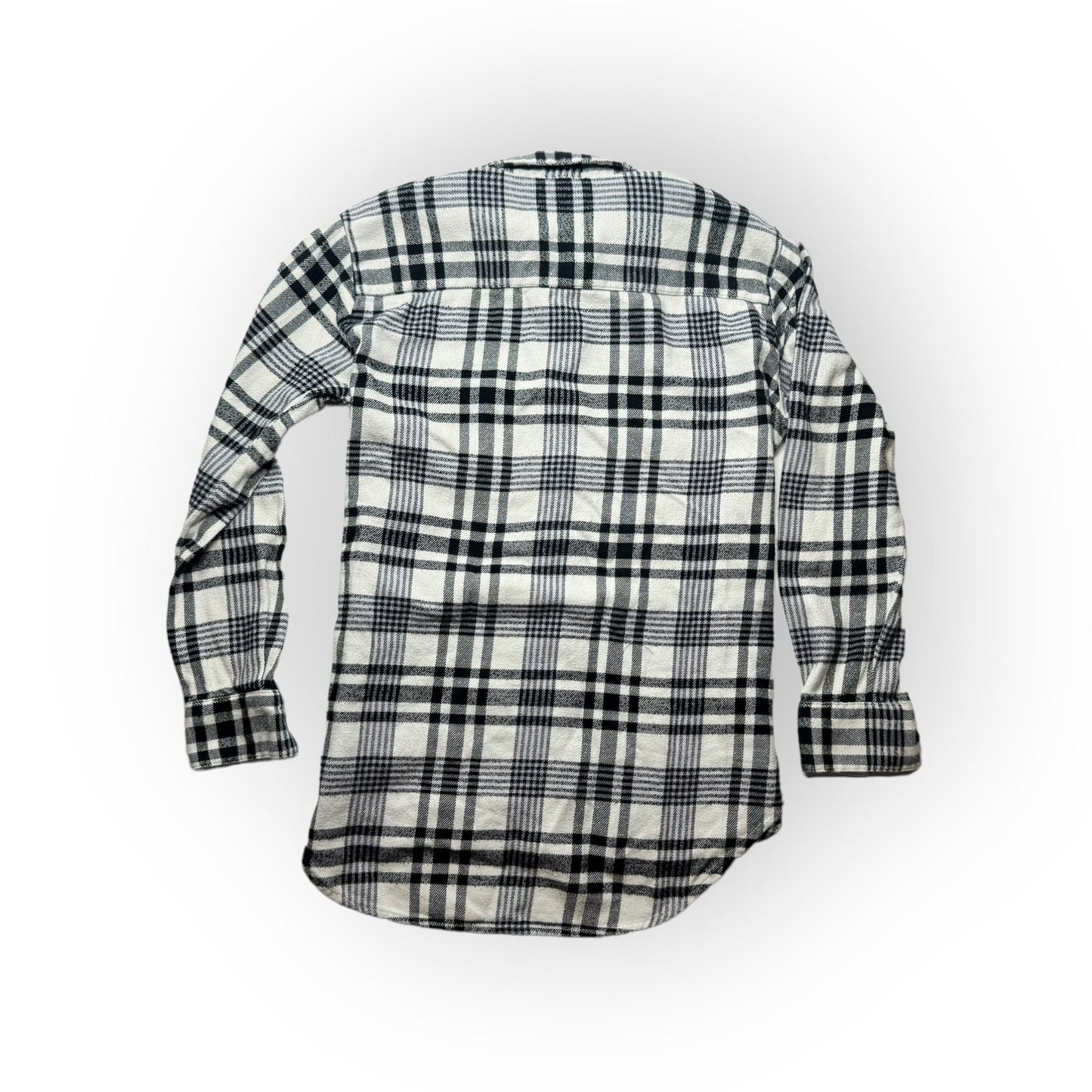 Mountain Life Black and white Plaid Tartan